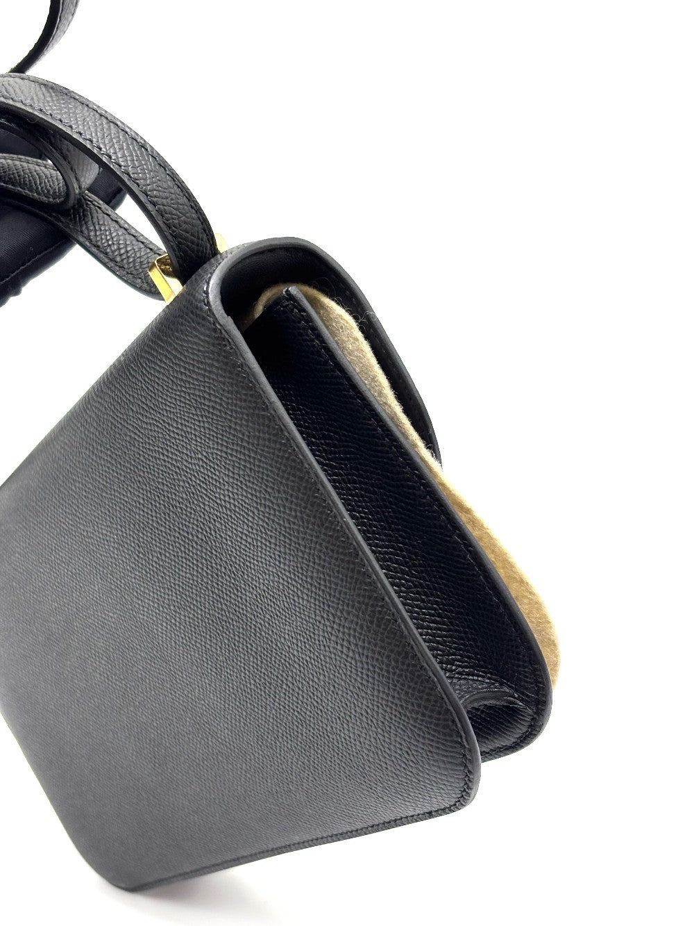 Brand New. Hermes Constance Elan Black Epsom GHW. WSA397BQ|8813