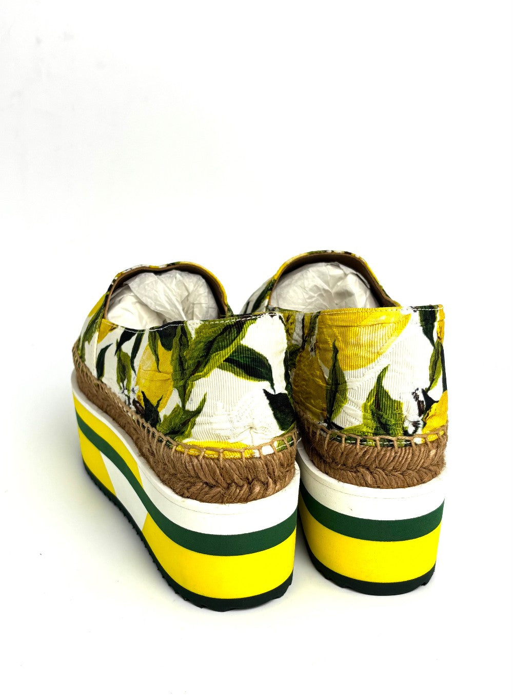 Brand New. D&G Espadrilles Yellow. 36|12157