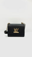 Preowned. LV Twist BB Epi Black GHW. SR4129|9215