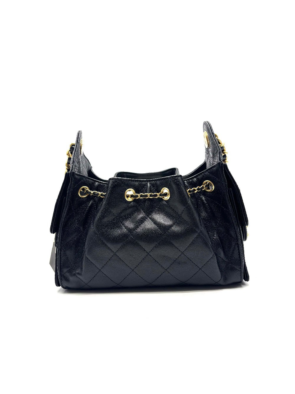 Brand New. Chanel C25 Mini Black Caviar GHW. TG5A7P29|17099