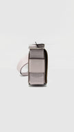 Preowned. Hermes Geta Mauve Pale/Chai Chevre PHW. BPU009NI|8263