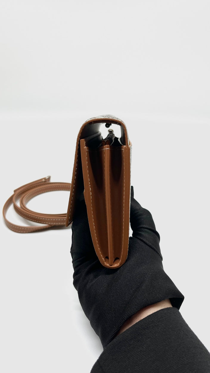 Brand New, Goyard Portefeuille Pochette Tan. CHN020253|5051