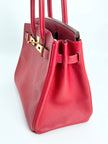 Preowned. Hermes Birkin 30 Rouge Casaque. TPY009GG|3449