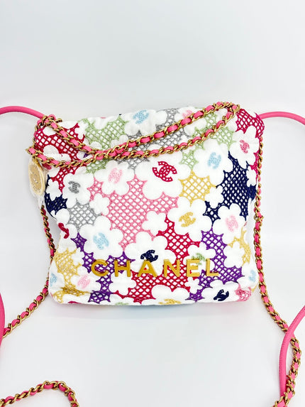 Brand New. Chanel C22 Mini Floral. E3K3PN24|4074