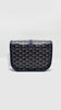 Preowned. Goyard Belvedere PM Blue. LAR020231|5066