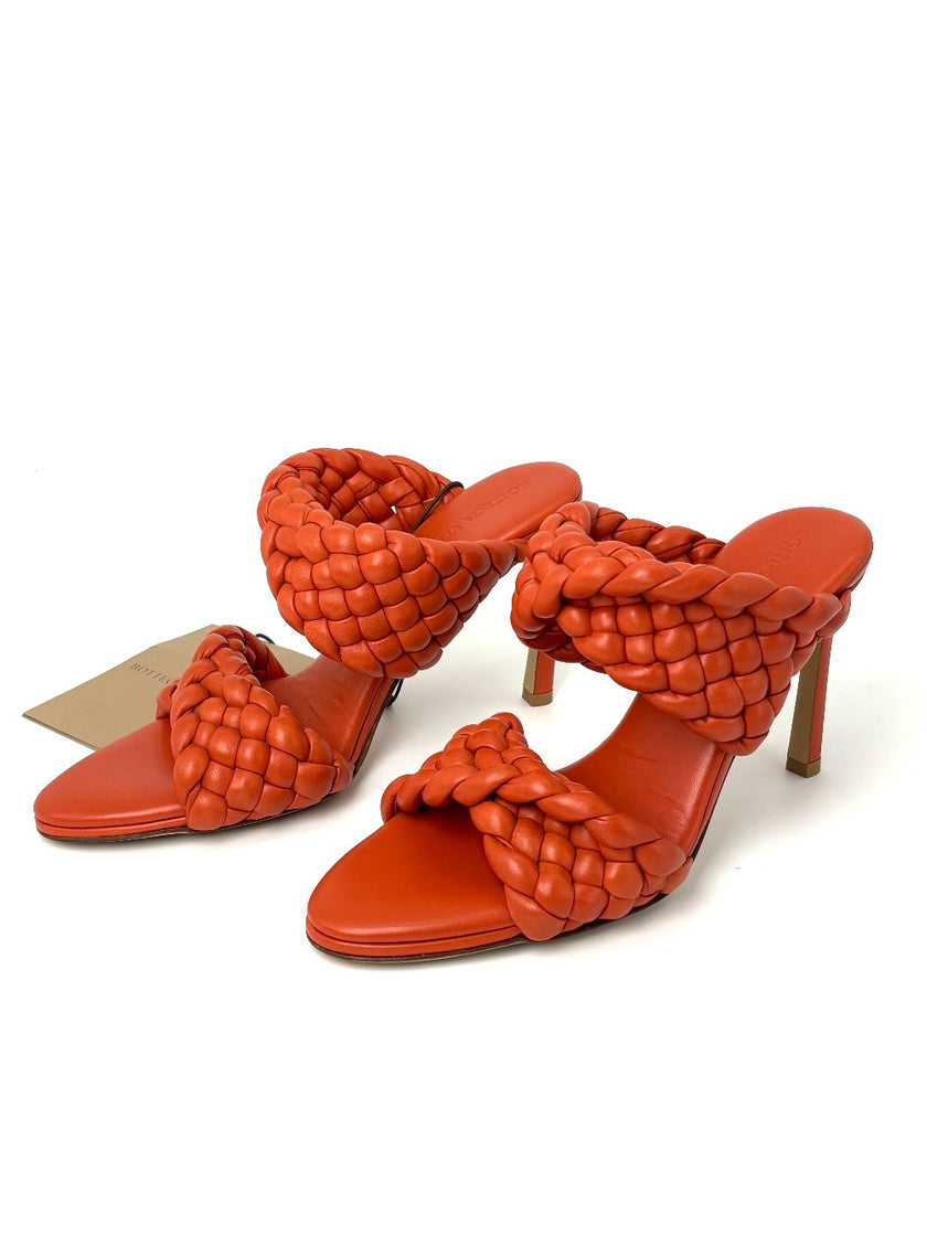 Brand New. Bottega Heel Orange. 37|7522