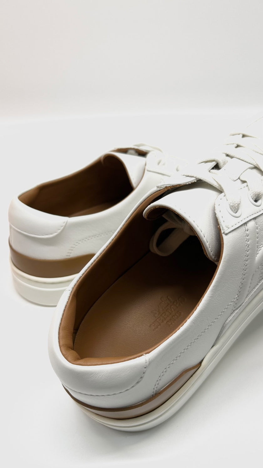 Brand New. Hermes Deep Sneakers White. 38|6932