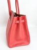 Preowned. Hermes Birkin 35 Flamingo Epsom PHW. P173A|3399
