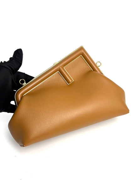 Preowned. Fendi First Small Caramel. 8BP129-ABVE-219-8241|11891