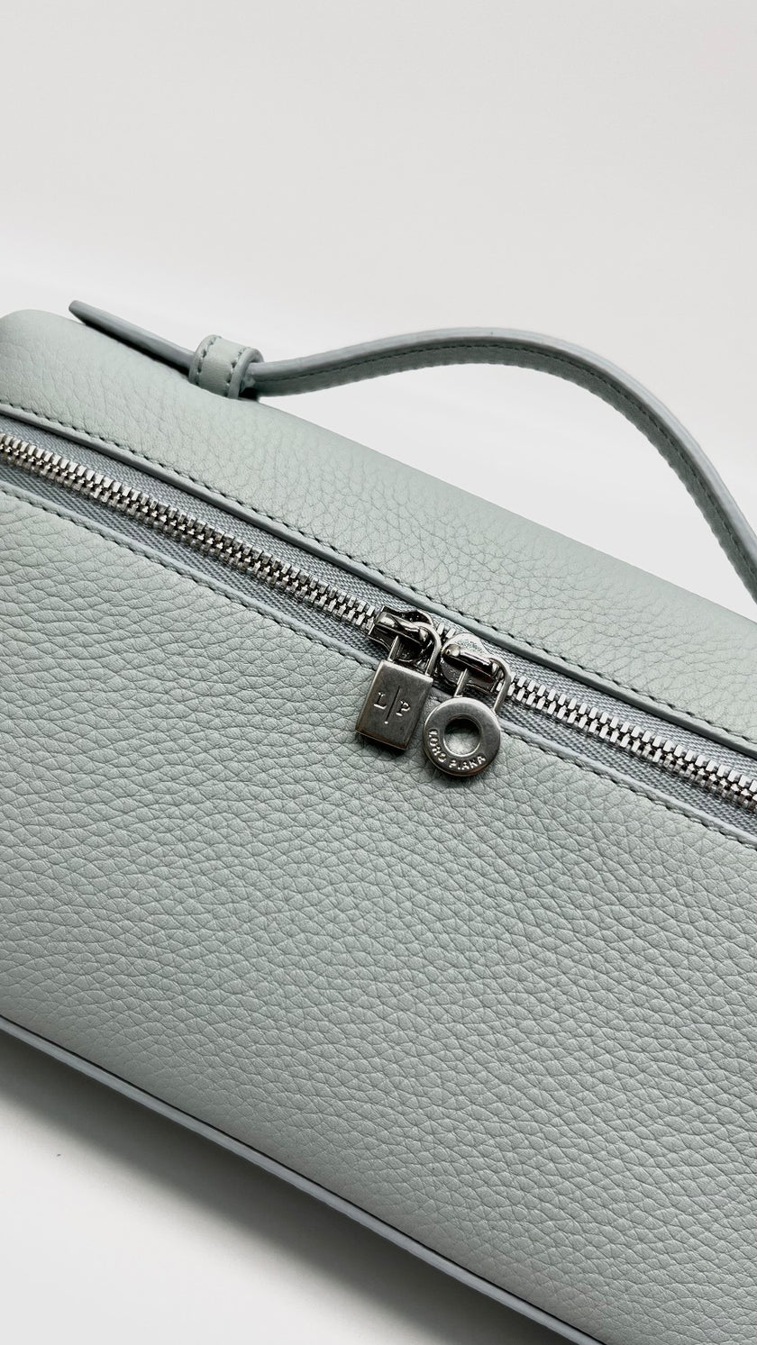 Unused. Loro Piana Extra Pocket L19 Light Blue. SHW|13383