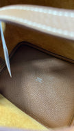 Preowned. Hermes Picotin 22 Gold Togo PHW. BMI006IA|8308