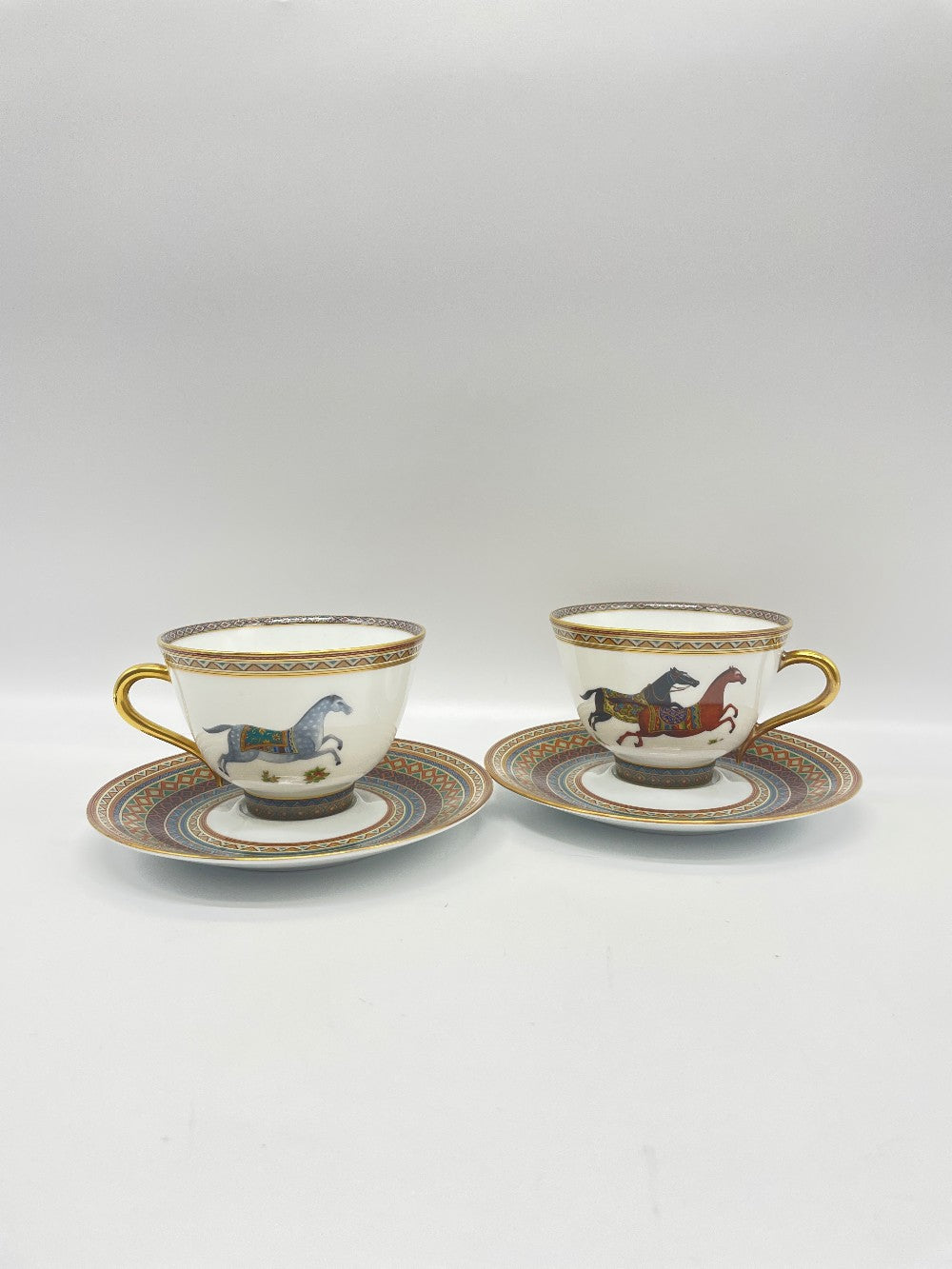 Brand New. Hermes Cheval Breakfast Set|13187