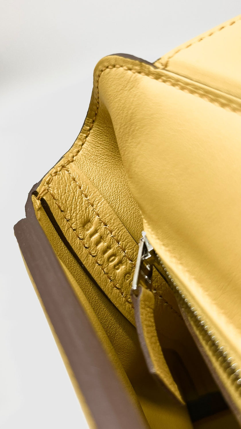 [SALE] Unused. Hermes 24/24 Mini Sun Evercolor/Veau Swift. BIT105GC|9747