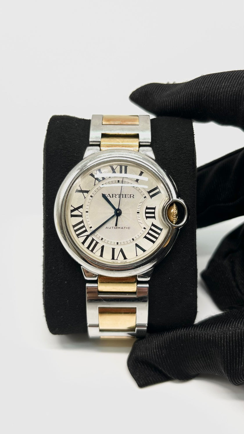 Preowned. Cartier Ballon Bleu Two Tone 36MM|5585