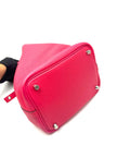 Preowned. Hermes Picotin 18 Rose Mexico Clemence PHW. ABY004AN|17275