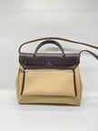 Preowned. Hermes Herbag 31 Trench/Ebene Canvass PHW. UMN009KD|10294