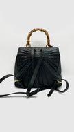 Preowned. Gucci Queen Margaret Bamboo Backpack|15672