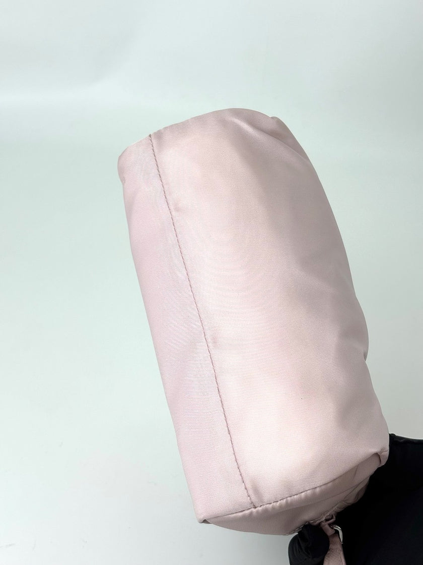 Like New. Prada Re- Nylon Pouch Pink|6120
