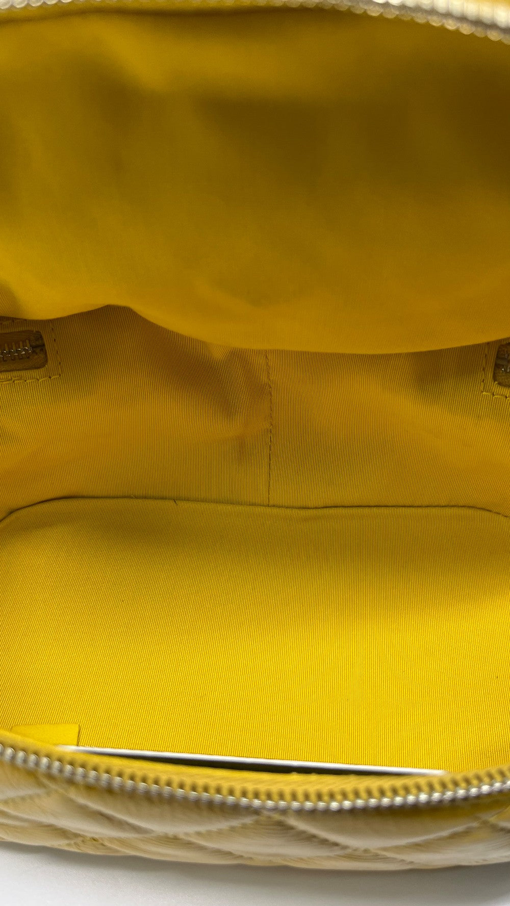 Preowned. Chanel Aquarium Back Pack Yellow Calfskin PVC. 25958505|8483