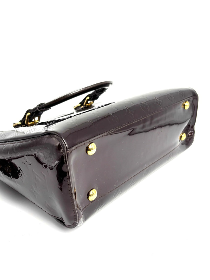 Preowned. LV Melrose Avenue Tote Vernis|11859