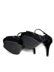 Preowned. YSL Tribute Heels Black. 36.5|12900
