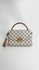 Like New. LV Croisette PM Damier Azur. Microchip|4804