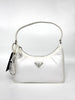 Brand New. Prada Re Edition Nylon Shoulder Bag White. 25|8107