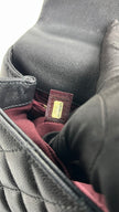 Preowned. Chanel Medium Coco Handle Black. 24190925|3997