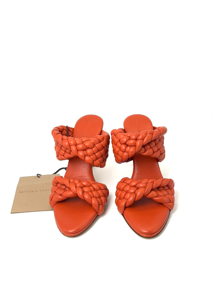 Brand New. Bottega Heel Orange. 37|7521
