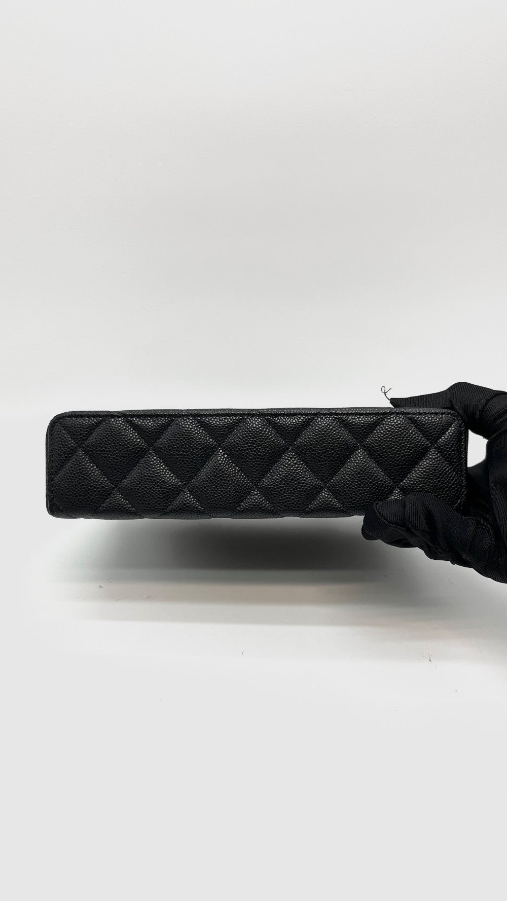 Brand New. Chanel Top Handle Slim Vanity Black Caviar GHW. XA62K338|16068