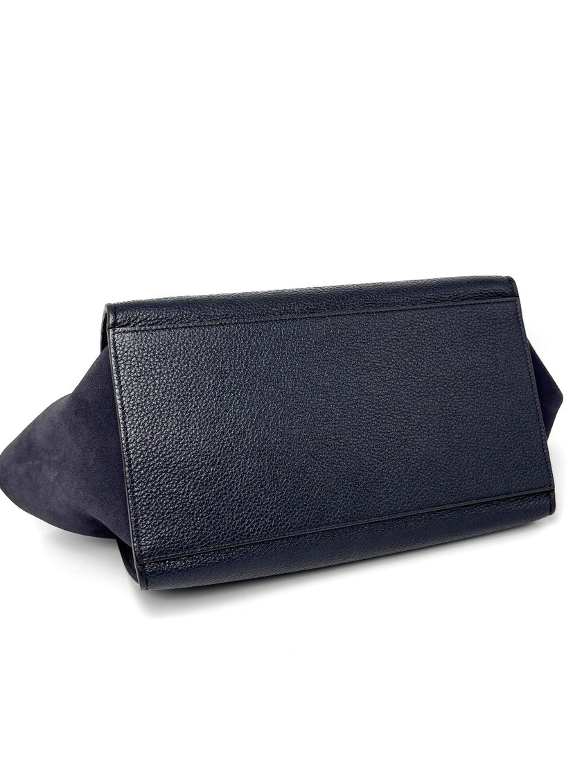 Preowned. Celine Trapeze Black|8209