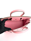 Like New. Hermes Birkin 30 Rose Confetti Epsom PHW. ZMS743KW|3922