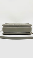 Preowned. Chanel Trendy Small Gray Lambskin GHW. 28739111|8289
