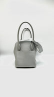 Preowned. Hermes Lindy 26 Blue Pale Clemence PHW. UBY169CZ|10161