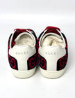 Brand New. Gucci Sneakers Tweed Black/Red. 38|8592
