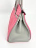 Preowned. Hermes Birkin 30 HSS Rose Azalee/Gris Asphalt. AAS473NB|3291