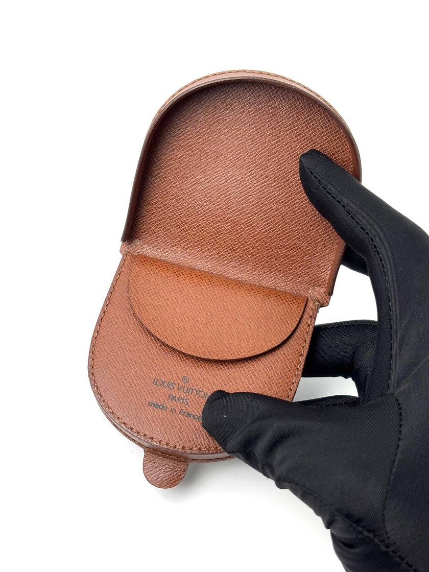 Preowned. LV Porte Monnaie Coin Purse Mono|6530