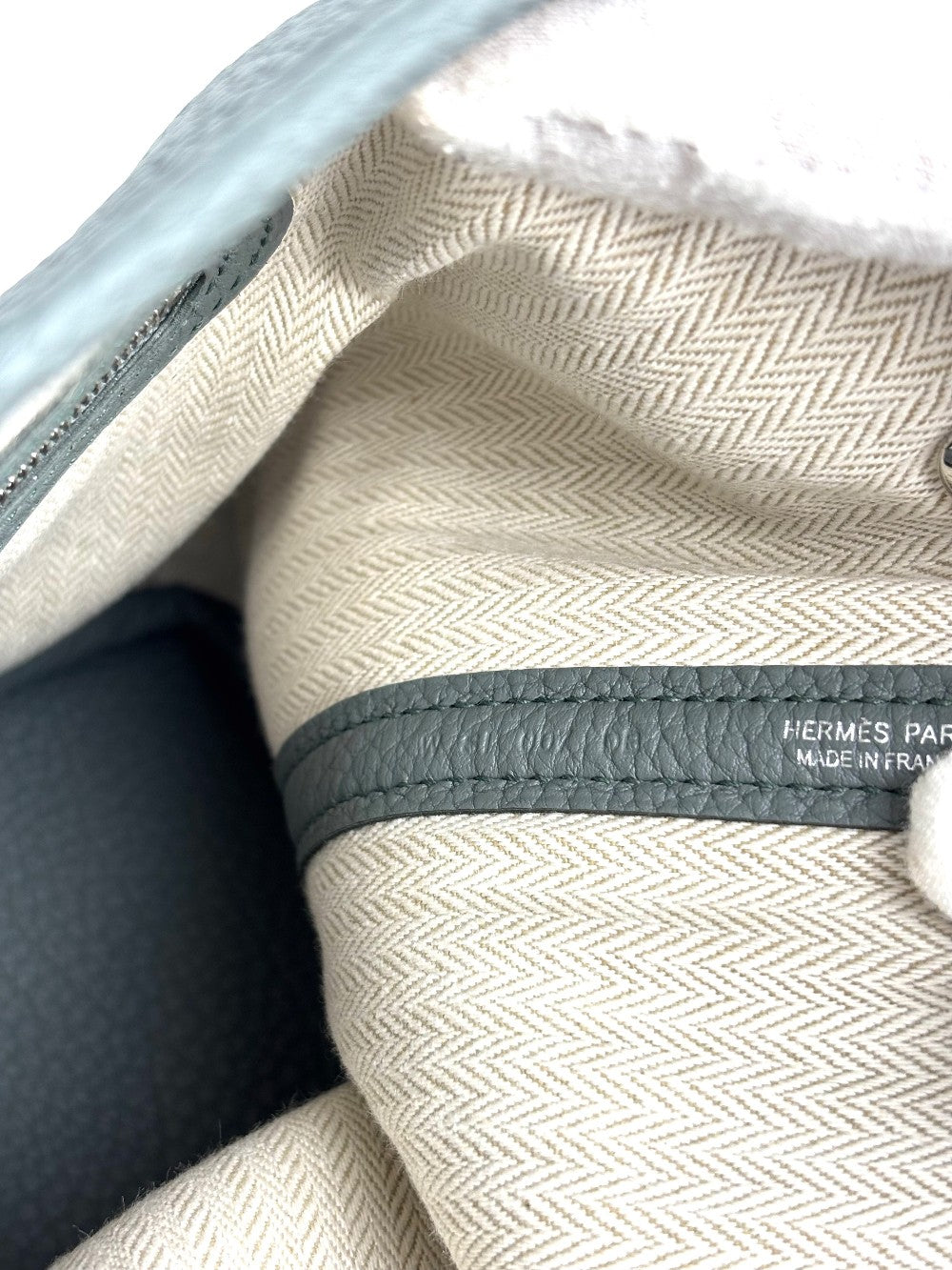 Brand New. Hermes GPT 30 Vert Amande Togo. WSH007DB|3929