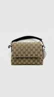 Like New. Gucci GG Canvas Small Crossbody Bag. F04364117|16413