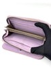 Preowned. Bottega Zip Long Wallet Lavender|7060