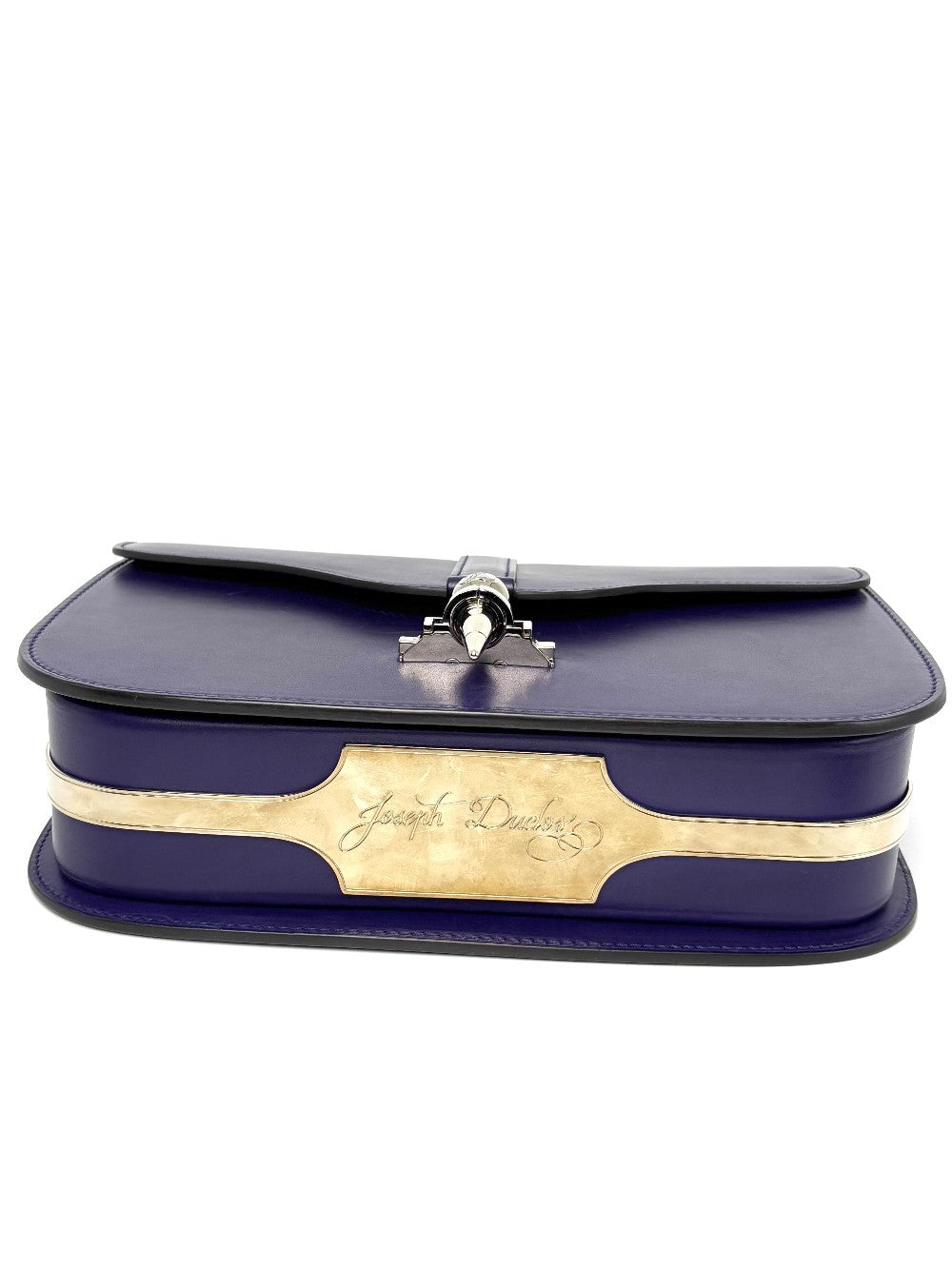Preowned. Joseph Duclos Diane Flap Blue|8073