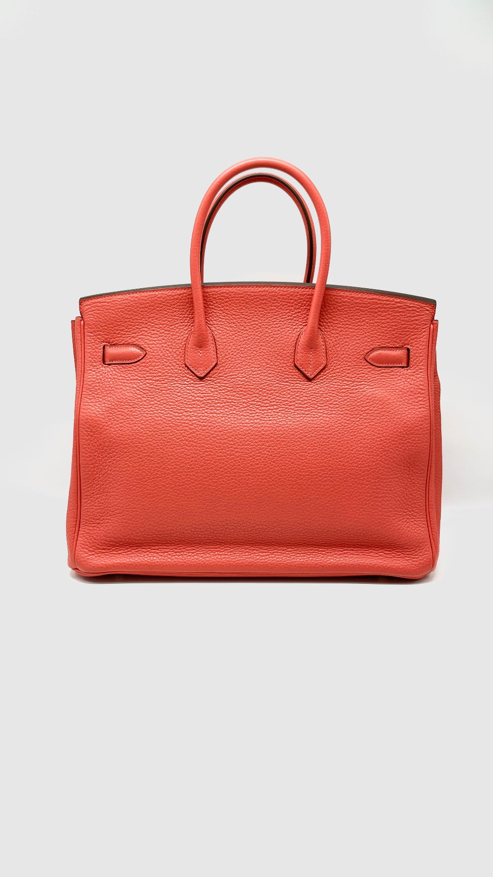 Preowned. Hermes Birkin 35 Rose Jaipur Clemence GHW. R212E|12246