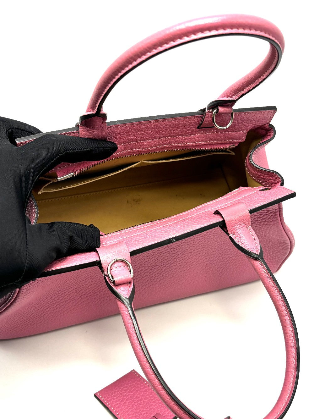 Preowned. Moynat Pauline Small Pink|17966