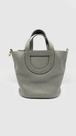 Preowned. Hermes In The Loop 23 Gris Meyer Togo GHW. BBS002ZB|9673