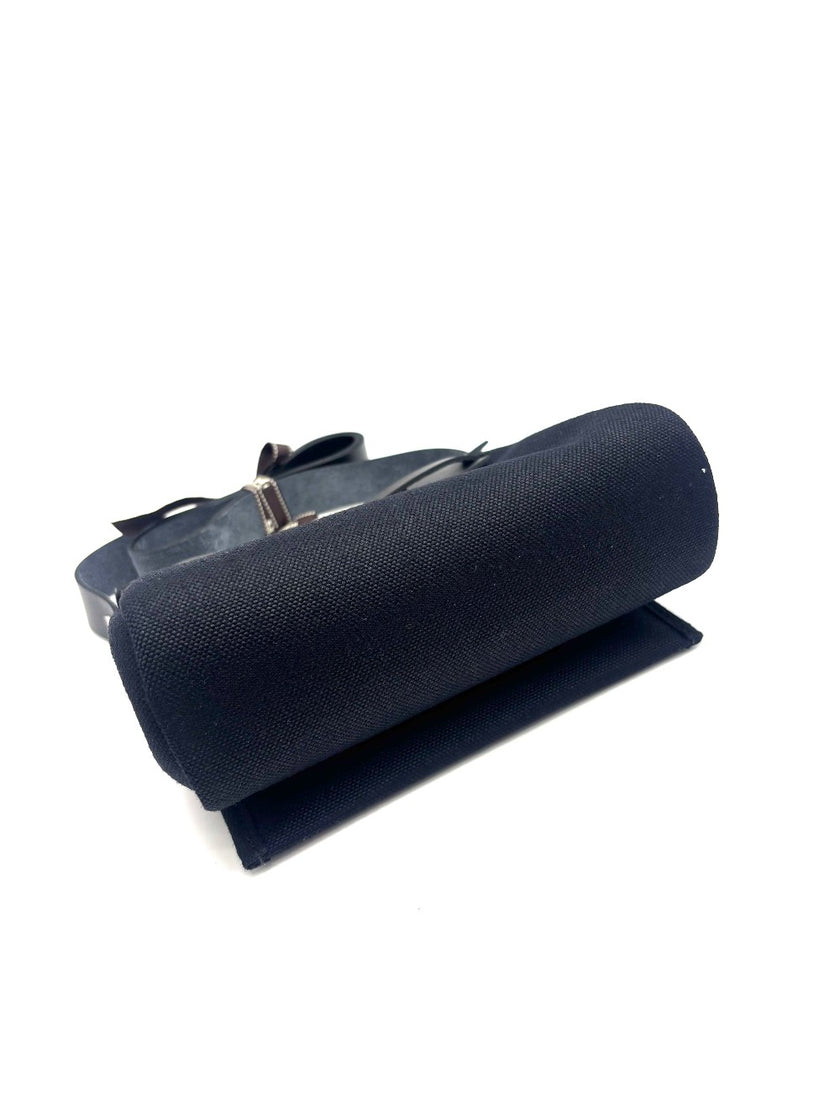 Brand New. Hermes Mini Herbag Black PHW. GUB006ZC|17914