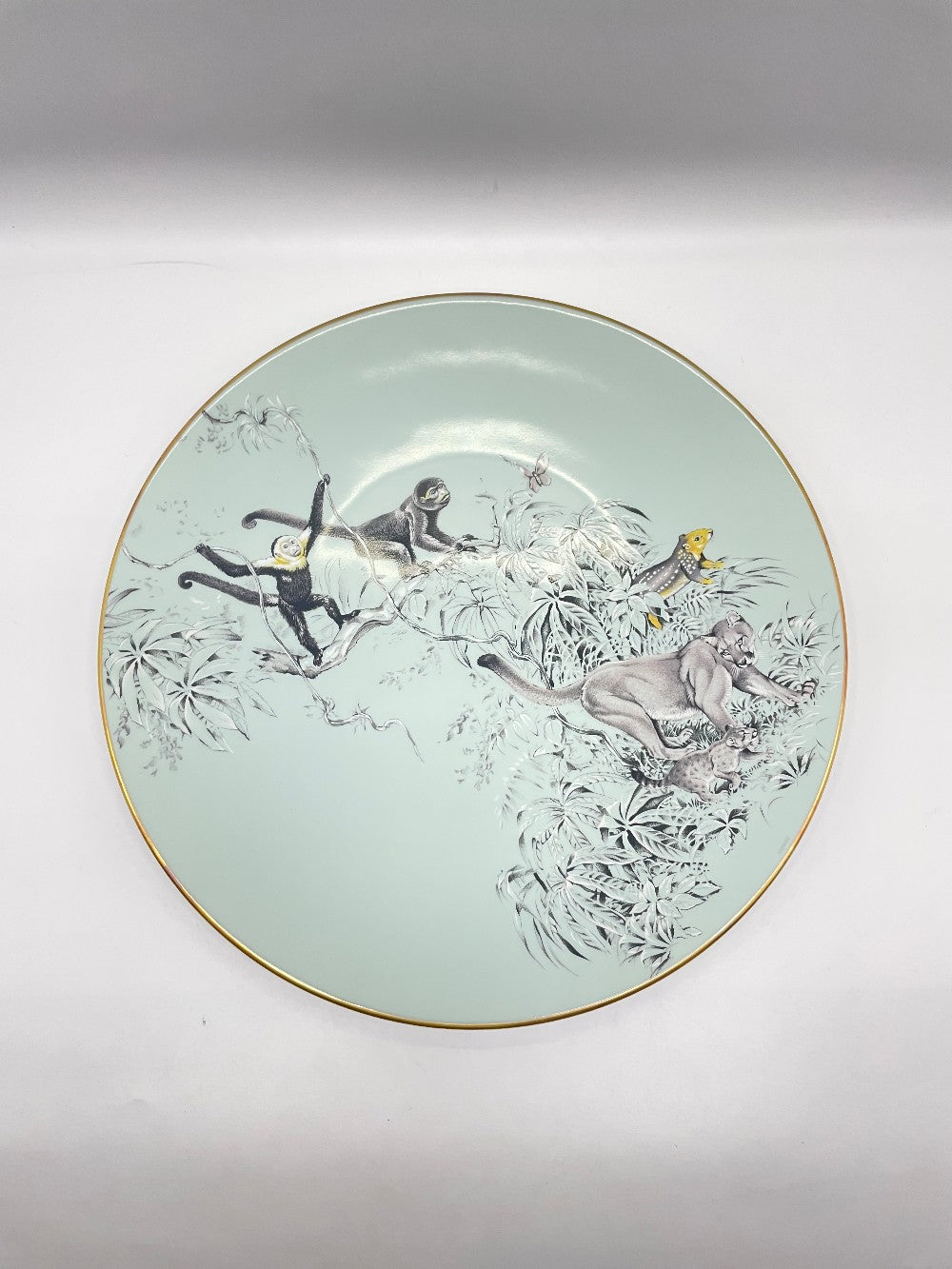 Preowned. Hermes Carnets De Equateur Presentation Plate|13223