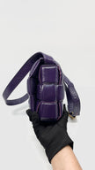 Like New. Bottega Veneta Padded Cassette Bag Purple|15058