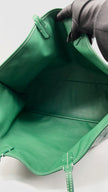 Preowned. Goyard Anjou PM Green Reversible Tote Bag With Goyard Green Clip. SUT 020251|13096