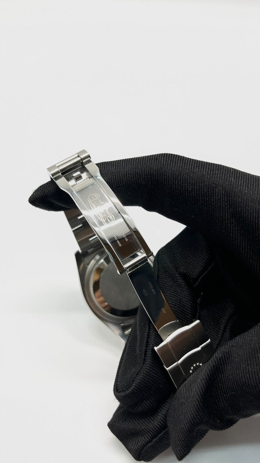 Preowned. Rolex Oyster Perpetual 36 Blue Dial Oyster Bracelet All Steel 2016|14425