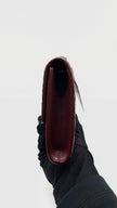 Brand New. Bottega Andiamo Clutch Burgundy GHW|8296